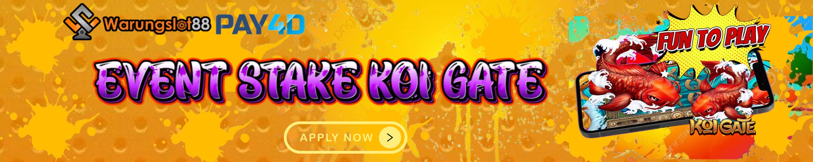 EVENT SPECIAL KOI JEJER WARUNGSLOT88